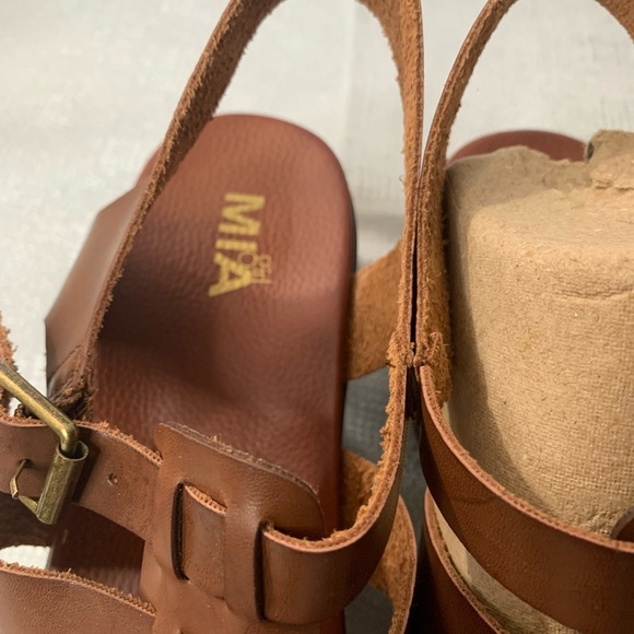 Mia girl Lula Gladiator Heeled Sandal Women’s size 7,8,9,10 or 11 various - Picture 3 of 13